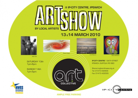 Art Collective @ IP-City Centre, Ipswich, March 13 & 14!!